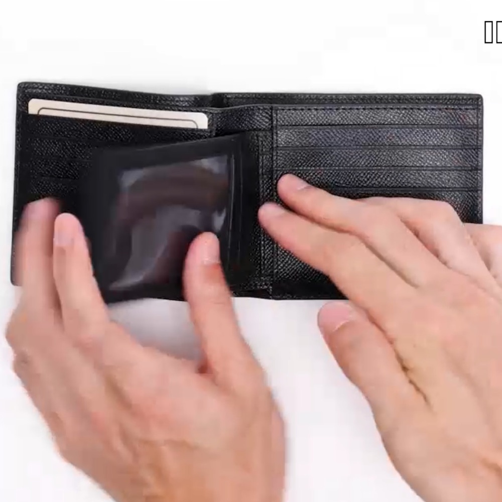 COACH 3 In 1 Leather Wallet - Picture 5 of 9